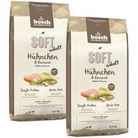 bosch Soft Hühnchen & Banane 2x12,5 kg