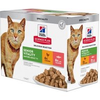 Hill's Science Plan Senior Vitality 7+ Mature Adult 24x85 g