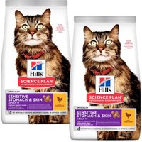 Hill's Science Plan Sensitive Stomach & Skin Adult 2x7 kg