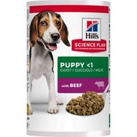 Hill's Science Plan Nassfutter Hund Welpe Rind 12x370 g