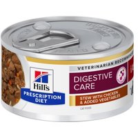 Hill's Prescription Diet i/d Ragout für Katzen, Adult, mit Huhn und zugefügtem Gemüse zur Unterstützung der Verdauung 24x82 g
