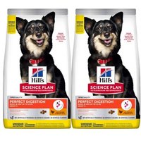 Hill's Science Plan Perfect Digestion Adult Small & Mini mit Huhn 2x6 kg