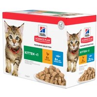 Hill's Science Plan Kitten Multipack Fisch und Huhn 12x85 g
