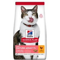 Hill's Science Plan Trockenfutter Katze, Mature Adult 7+, Light, mit Huhn 1,5 kg