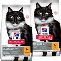 Hill's Science Plan Sterilised Mature Adult 7+ mit Huhn 2x3 kg