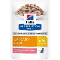 Hill's Prescription Diet c/d Multicare Urinary Care Lachs 48x85 g