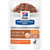 Hill's Prescription Diet k/d + Mobility Feline mit Huhn 48x85 g