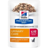 Hill's Prescription Diet c/d Urinary Stress Huhn 24x85 g