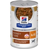 Hill's Prescription Diet Kidney Care k/d Ragout mit Huhn und zugefügtem Gemüse 12x354g