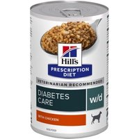 Hill's Prescription Diet w/d mit Huhn 12x370 g