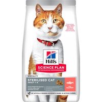 Hill's Science Plan Trockenfutter Katze Adult, Sterilised Lachs 7 kg