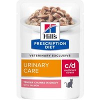 Hill's Prescription Diet c/d Urinary Stress Lachs 24x85 g