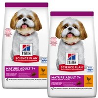 Hill's Science Plan Small & Miniature Senior 7+, Huhn 2x3 kg