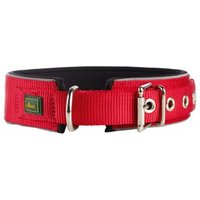 Hunter Halsband Neopren Reflect rot/ schwarz 45 cm