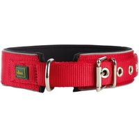Hunter Halsband Neopren Reflect rot/ schwarz 65 cm