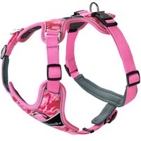 Hunter Geschirr Divo Camouflage rosa S