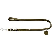Hunter Verstellbare Führleine Solid Education oliv 1,8 cm, 2,5 m