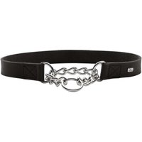 Hunter Halsung mit Kette Aalborg schwarz 38,5 cm