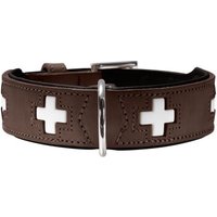 Hunter Halsband Swiss braun 32 cm