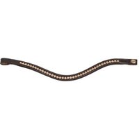 Hans Melzer Horse Equipment Hans Melzer Stirnriemen Mechtersen braun WB EXTRA (KB-Kaltblut)