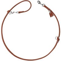 Hunter Verstellbare Führleine Round & Soft München cognac S-M