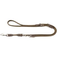 Hunter Verstellbare Führleine Round & Soft Hunting oliv S-M
