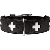 Hunter Halsband Swiss schwarz 42 cm