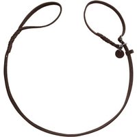 Hunter Retriever-Leine Solid Education dunkelbraun M-L