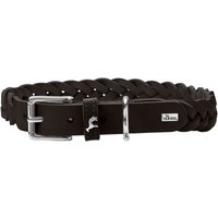 Hunter Halsband Solid Education Special schwarz 50 cm