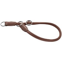 Hunter Dressurhalsung Round & Soft braun M-L