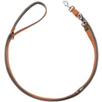 Hunter Verstellbare Führleine Neopren lachs 2,5 cm, 2 m
