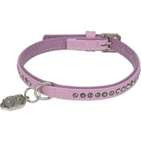 MORE Deluxe Halsband Strass rosa XXXS