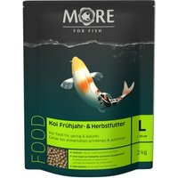 MORE Koi Frühjahr-/Herbstfutter 6mm 2 kg