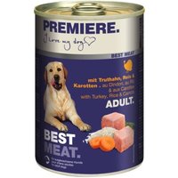 PREMIERE Best Meat Adult Truthahn und Gemüse 12x400 g