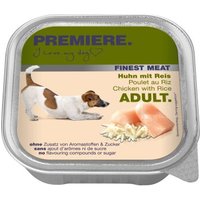 PREMIERE Finest Meat Nassfutter Hund Adult, Huhn und Reis 40x150 g