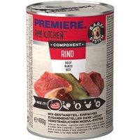 PREMIERE PAW KITCHEN Nassfutter Hund Adult Component, Rind und Kalb 6x400 g