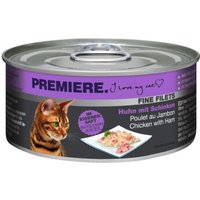 PREMIERE Fine Filets Naturell Huhn mit Schinken 48x80 g