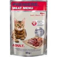 PREMIERE Meat Menu Adult Rind 48x85 g