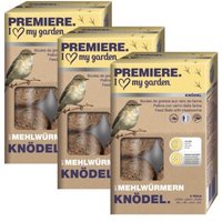 PREMIERE Knödel mit Mehlwürmern 3x6 Stück