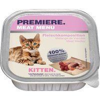 PREMIERE Meat Menu Kitten Fleischkomposition 64x100 g
