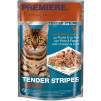PREMIERE Tender Stripes Huhn und Leber 28x85 g