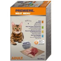PREMIERE Meat Menu Adult 12x85g