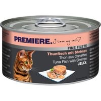PREMIERE Fine Filets Thunfisch mit Shrimps 12x100 g