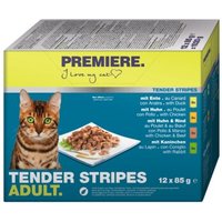 PREMIERE Tender Stripes Adult Multipack 12x85g