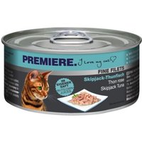 PREMIERE Fine Filets Naturell Skipjack-Thunfisch 48x80 g