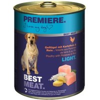 PREMIERE Best Meat Light Geflügel und Reis 12x800 g