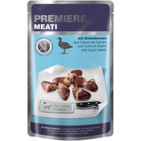 PREMIERE Meati Nassfutter Hund Adult, Entenherzen 20x500 g