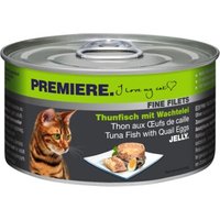PREMIERE Fine Filets Thunfisch mit Wachtelei 12x100 g