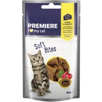 PREMIERE Soft Bites Käse und Cranberries 3x40 g