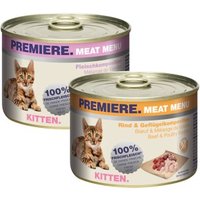 PREMIERE Meat Menu Kitten Mixpaket 6x200g